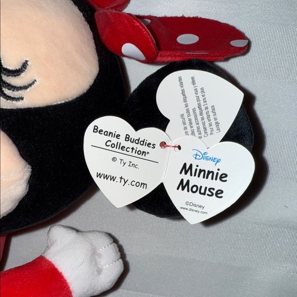 Pink Minnie Mouse Med T-Shirt and Ty Minnie Mouse 14” (from bow to toe) Stuffy - Picture 12 of 16